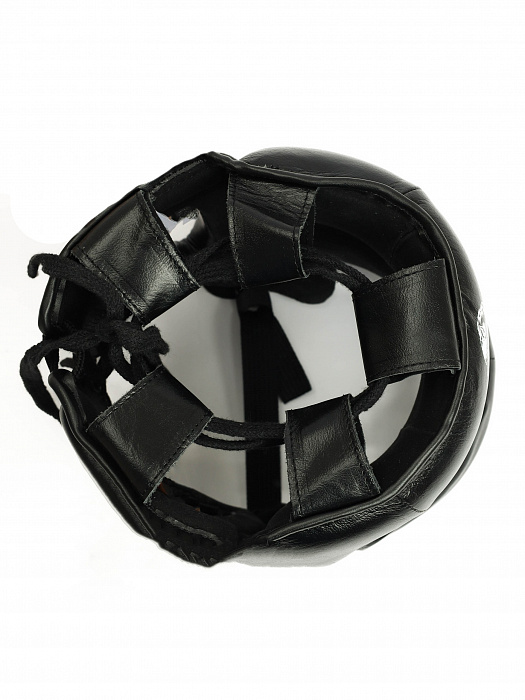 Шлем бамперный, HGD010, кожа, черный