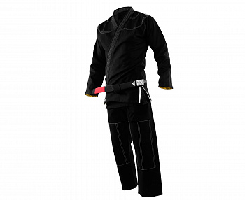 JJ350 Adidas Кимоно для джиу-джитсу Challenge 2.0 черное (без пояса)