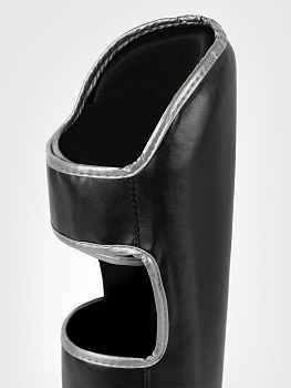 Щитки Venum Challenger Black/Silver