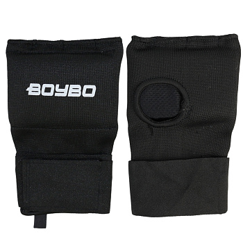 Бинты быстрые для бокса гелевые BoyBo, черный, BB2002