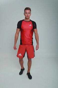 Спортивный комплект 2в1 iamfighter ,красный 