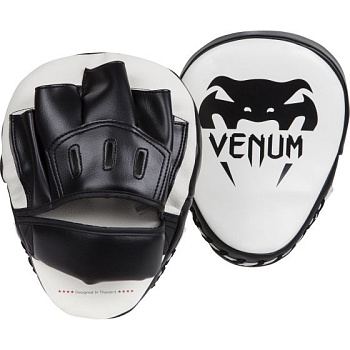 Лапы Light Focus Mitts бел/черн.