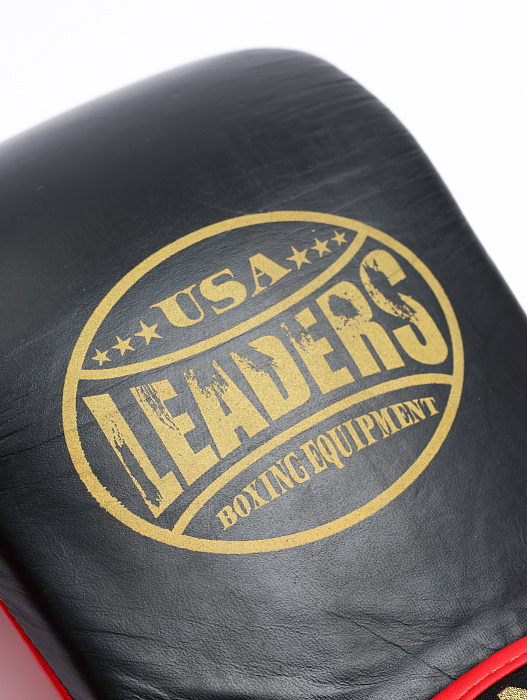 Снарядные перчатки Leaders Black-Red размер L