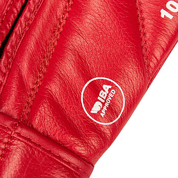 BGS-1213IBA Боксерские перчатки Super Star одобренные IBA красные