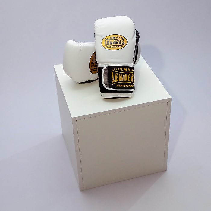 Спаринговочные Перчатки Elite 2.0 Training Gloves (White-Black) 14 oz