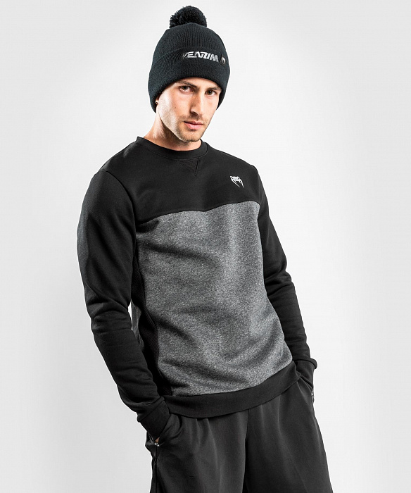 Толстовка Venum Rafter Light Sweatshirt - черный/темно-серый