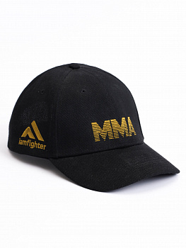 Бейсболка MMA iamfighter black-gold