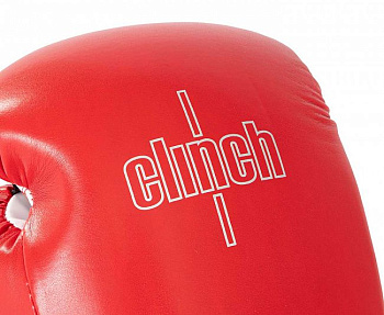 C187 Перчатки боксерские Clinch Fight 3.0 красно-белые