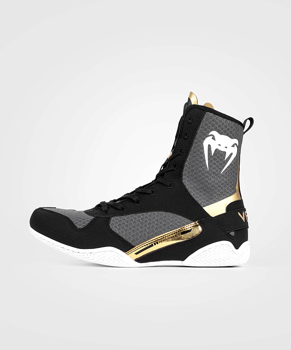 Боксерки Venum Elite White/Black-Gold