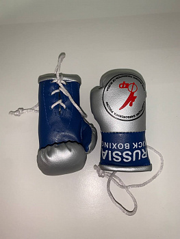 Сувенирные перчатки Russia Kick Boxing ФКР (6*9см)
