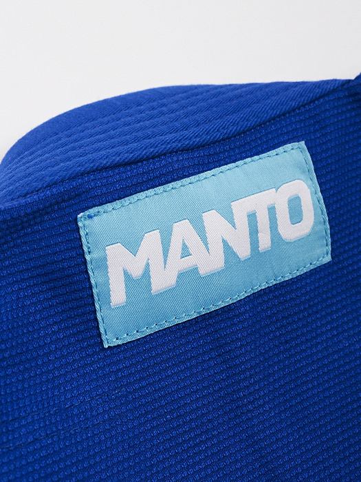 Кимоно для джиу-джитсу MANTO "Junior 2.0" синее (с поясом)