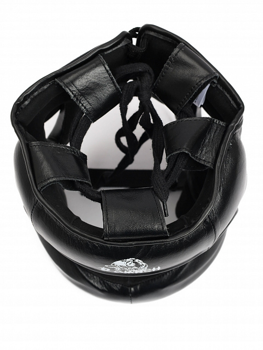 Шлем бамперный, HGD010, кожа, черный