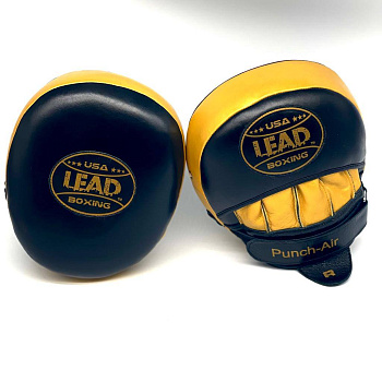 Лапы Leaders Air Mitts Black Gold