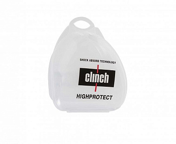 C511 Капа одночелюстная Clinch Competition Single Layer Mouthguard черная (размер Senior)