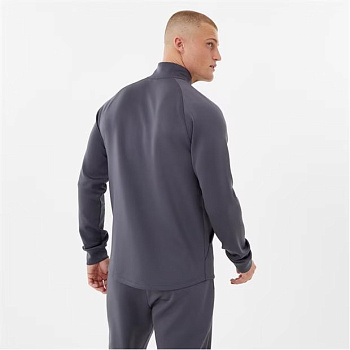Лонгслив Everlast Zip Track Jacket Mens Shark Grey