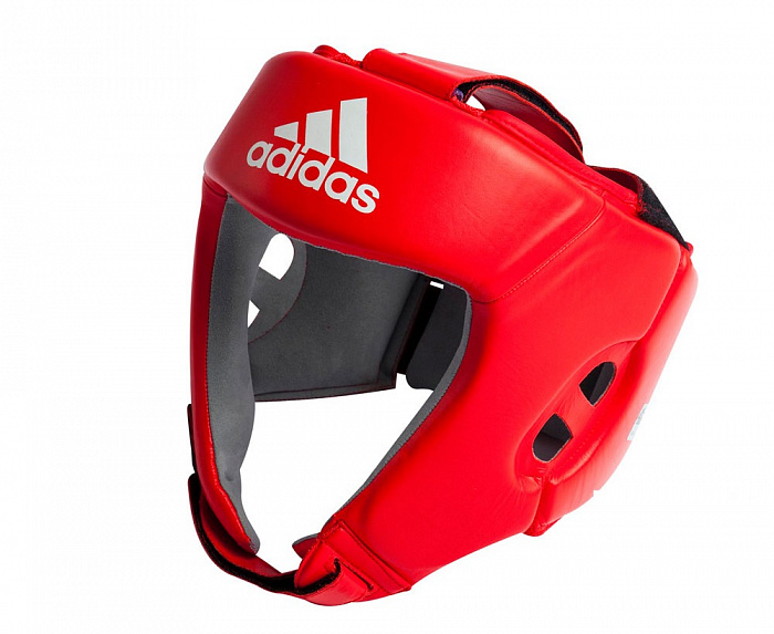 AIBAH1 Шлем боксерский AIBA красный