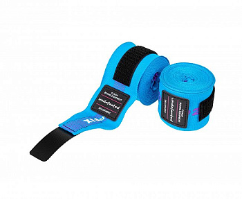 C240 Бинты боксерские Clinch Boxing Hand Wrap Undefeated светло-синие