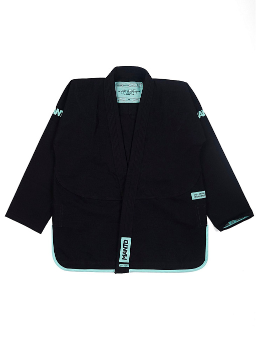 Кимоно MANTO "RISE" BJJ GI black