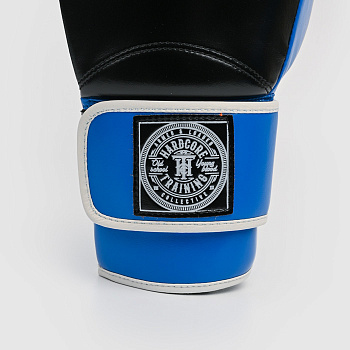 Боксерские перчатки Hardcore Training HardLea Black/Blue 