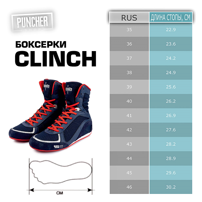 C418 Боксерки Clinch Punch 3.0 черно-бронзовые NEW